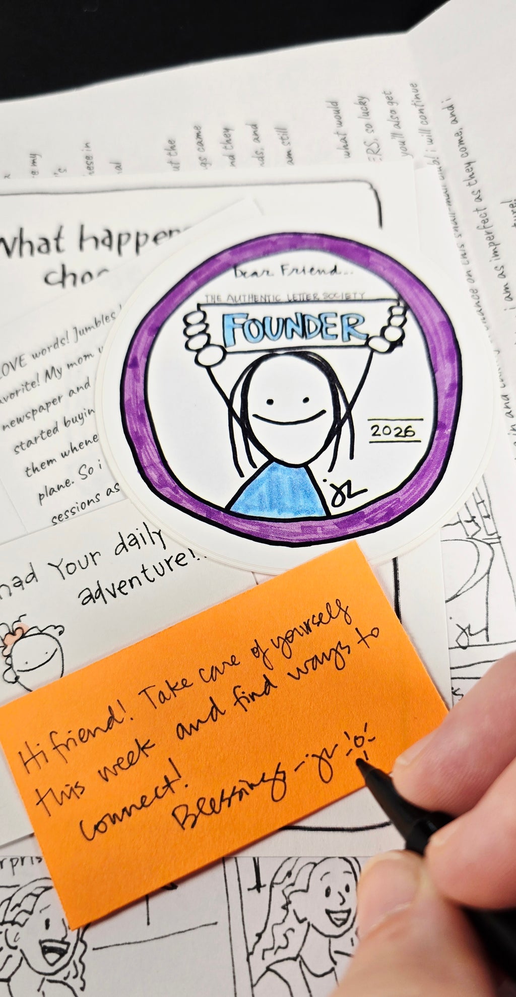 Dear Friend Founders Edition- Subscription limited to 50